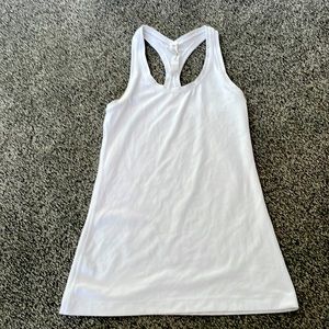 White Lululemon Tank Top